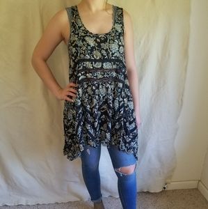 Free People Tunic Tank Top/Mini Dress